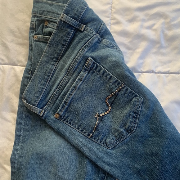 7 for all mankind Womens Roxanne Skinny Jeans, Size 32 - Picture 4 of 4
